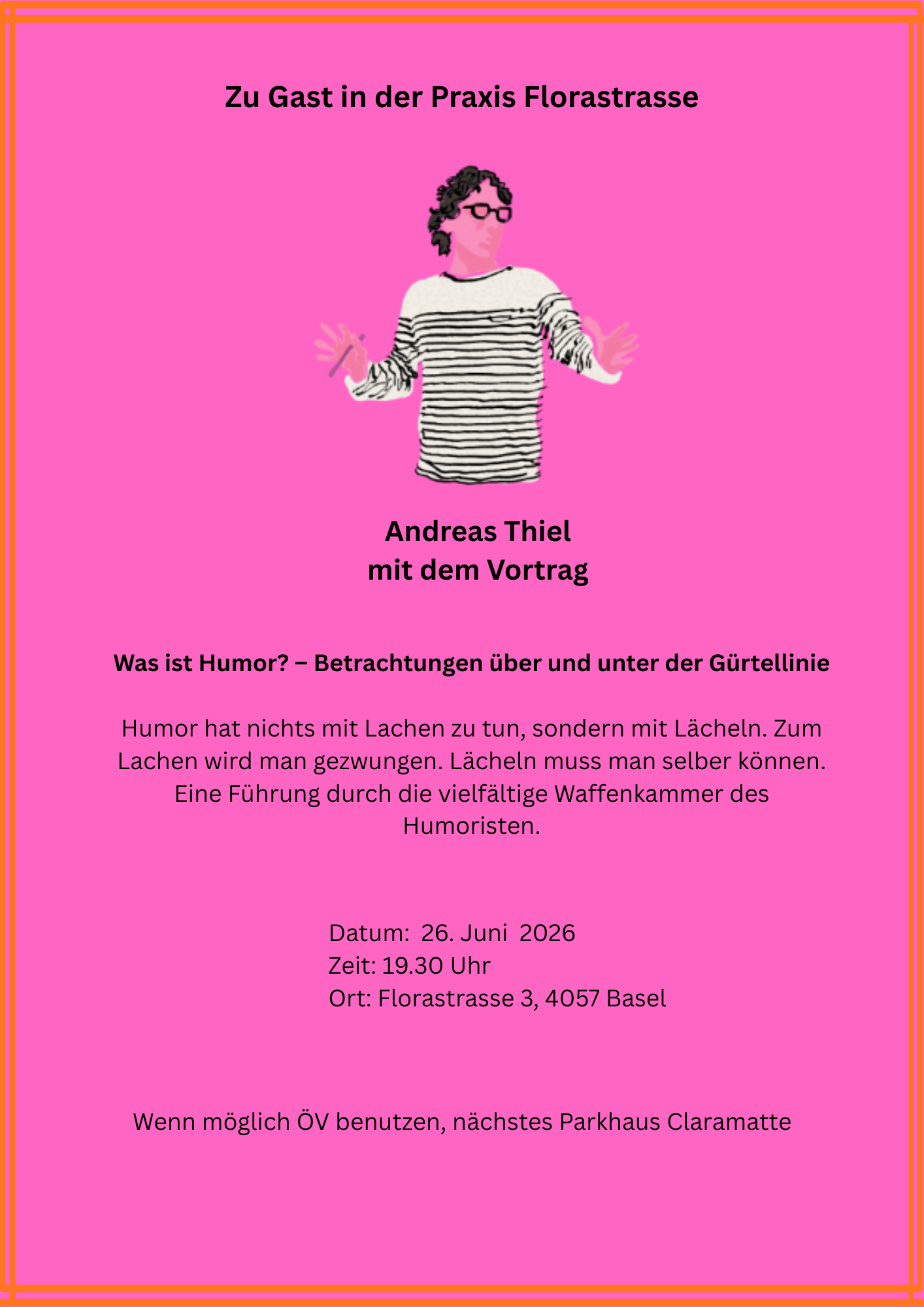Andreas Thiel – Was ist Humor? – Betrachtungen über und unter der Gürtellinie