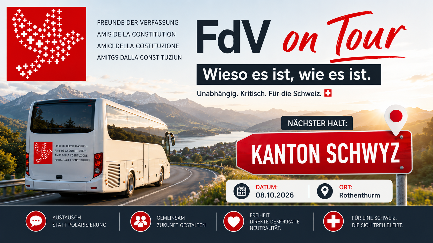 FdV on Tour – Nächster Halt: Kanton Schwyz
